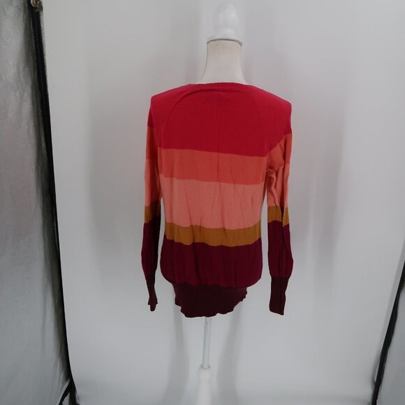 Mossimo Women's Colorful Striped Sweater Size XL - Picture 6 of 7